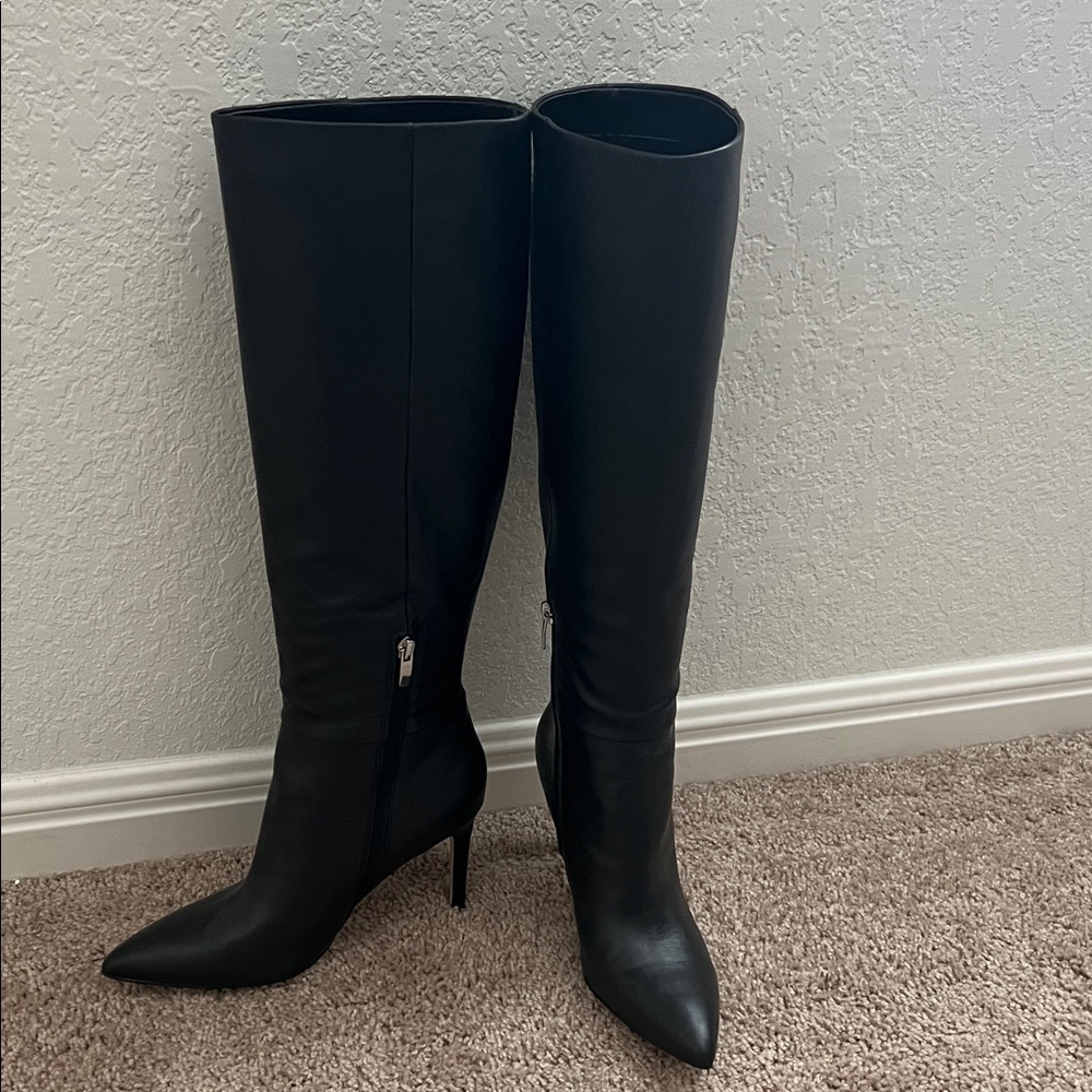Nine West Black Over the Knee Boots - Picture 2 of 2